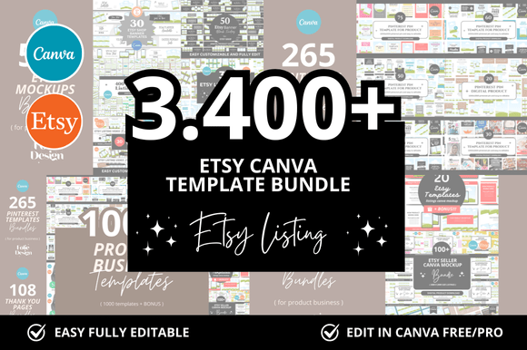 3.400 Etsy Canva Bundle Bonus: What It Is and How It Helps Sellers Succeed