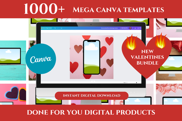 A Practical Look at the 1000 Mega Canva Templates Bundle