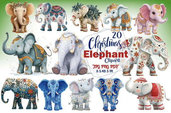 Christmas Elephant Clipart: A Practical Asset for Holiday Projects and Workflows