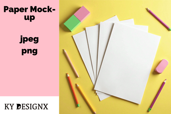 Colorful Paper Mockup: A Simple Tool for Impactful Design