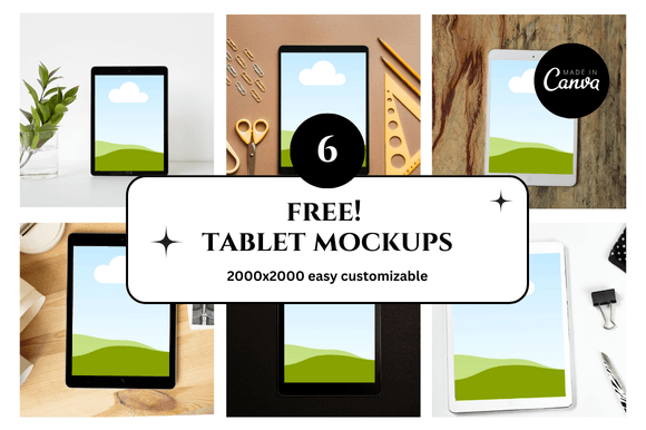 Create Stunning Tablet Mockups for Etsy with Canva