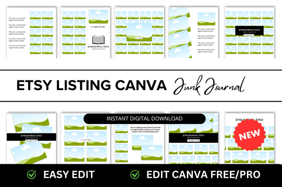 Evaluating Junk Journal Etsy Listings Mockups for Your Shop