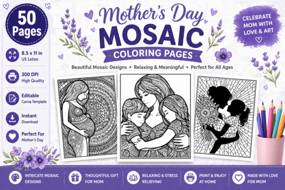 Evaluating Mother’s Day Mosaic Coloring Pages: A Practical Guide for Thoughtful Gifting