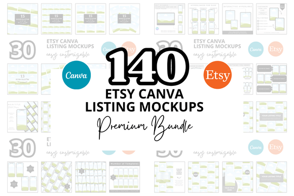 Evaluating the Bonus 140 Etsy Mockup Bundle for Your Product Listings