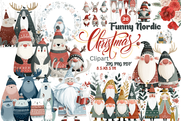 Funny Nordic Christmas Clipart: What to Avoid and How to Use It Right