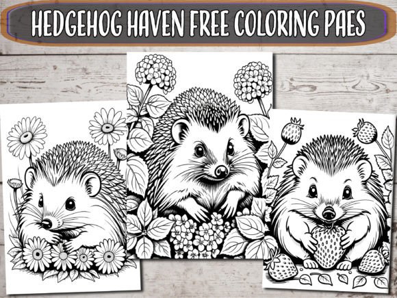 Hedgehog Haven Free Coloring Pages: A Practical Resource for Adults and Professionals
