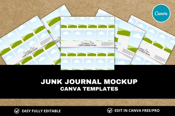 Junk Journal Printables Mockup: A Designer's Guide to Vintage Visual Storytelling
