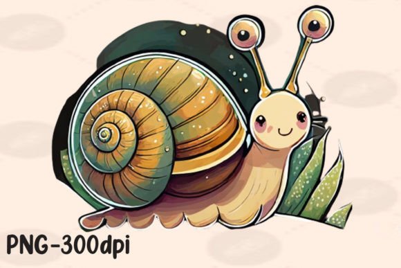 Kawaii Snail Life Sublimation