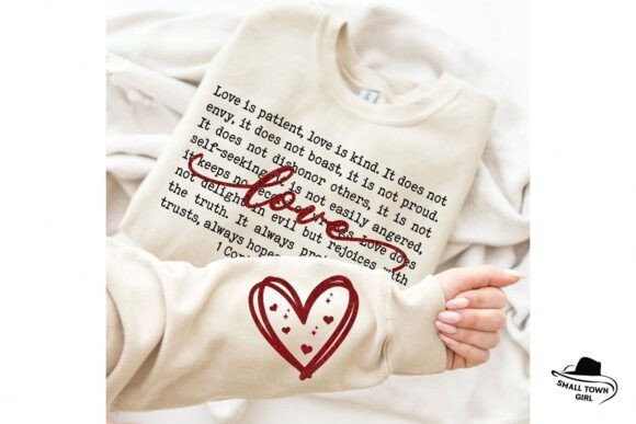 Love is Patient Bible Verse for Valentine