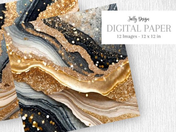 Luxurious Black Alcohol Ink and Glitter: Elevating Fluid Art with Depth, Shine, and Drama