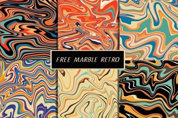 Marble Retro Pack of 6: A Practical Review of Design Assets for Modern Creators