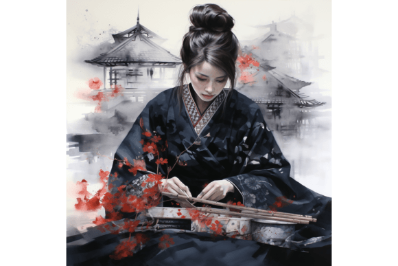 Pastel Drawing Japanese Wall Prints: A Gentle Way to Transform Your Space