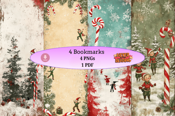 The Candy Cane Elf Bookmark Set: A Festive Blend of Reading, Craft, and Holiday Cheer