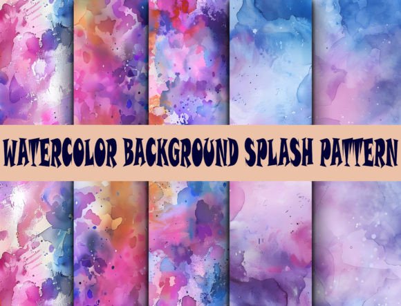 Watercolor Background Splash Pattern JPG: A Practical Guide to Elevating Your Creative Projects
