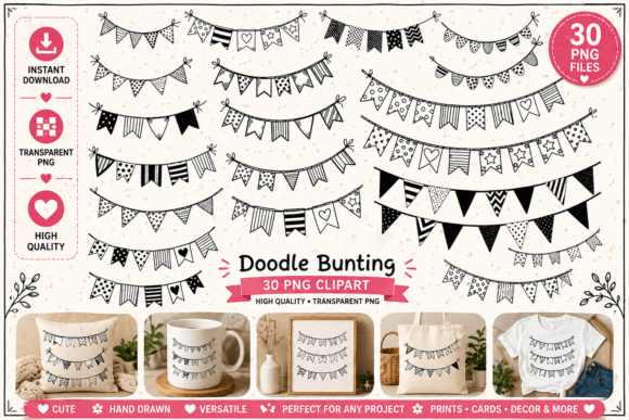 Why Doodle Bunting Clipart Bundle Is Reshaping Visual Storytelling for Modern Creators